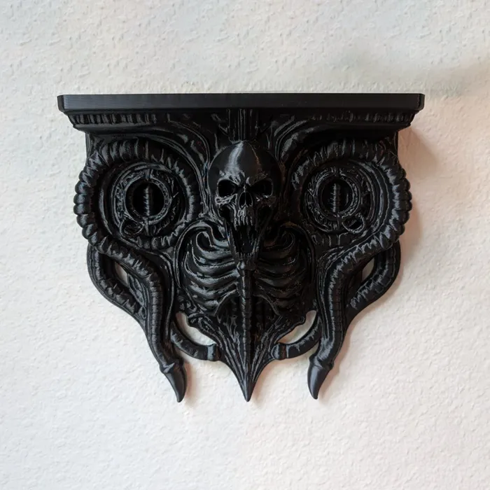 Giger Style Wall Shelf