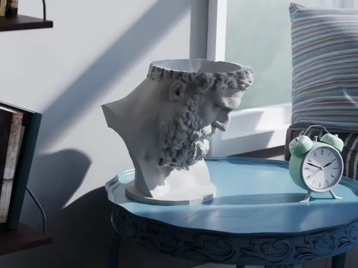 Hercules Sculptural Vase