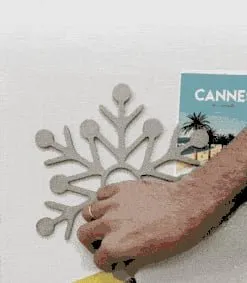 Giant Snowflake Magnet