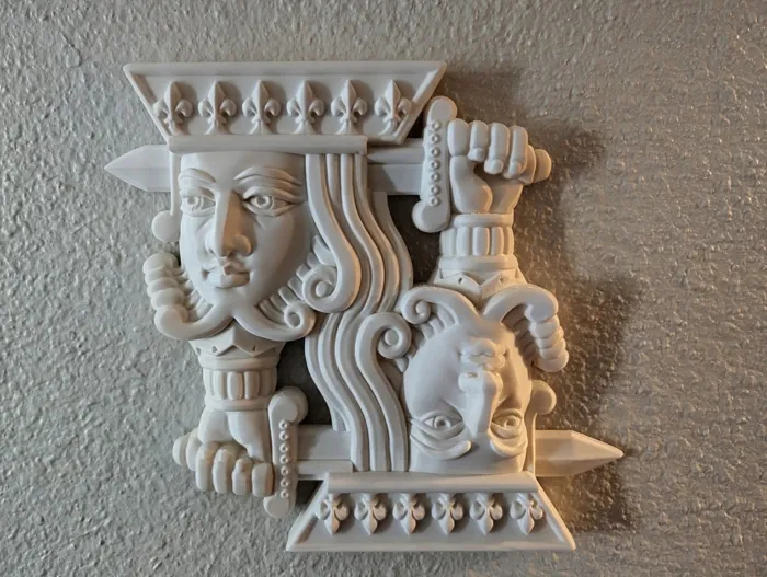 The Court of Blades – Royal Playing Card Wall Art