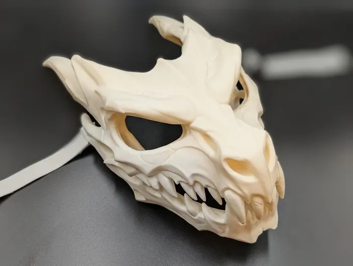Dragon Skull Full Face Mask