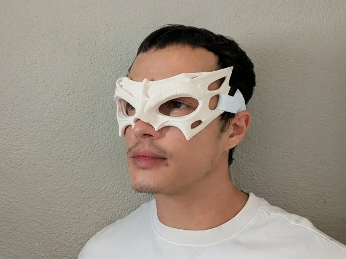 Bone Wraith Mask | Wearable Skeletal Eye Mask