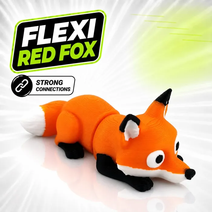 Flexi Red Fox Toy