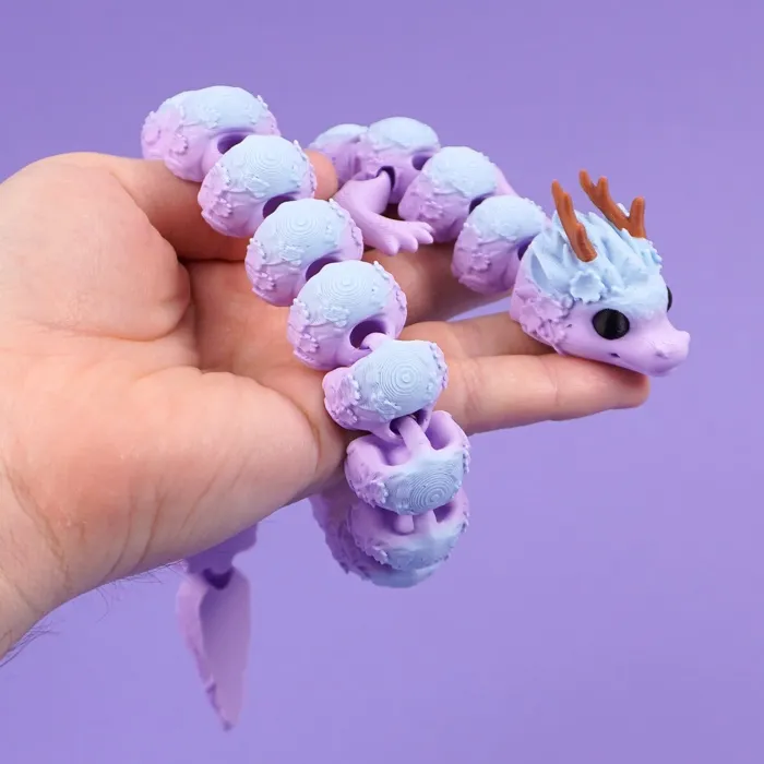 Articulated Cherry Blossom Dragon