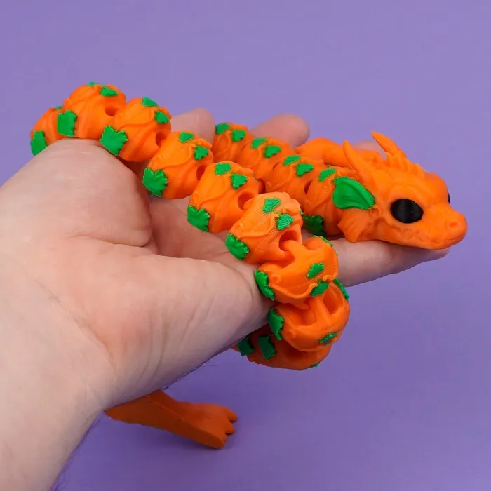 Articulated Pumpkin Dragon