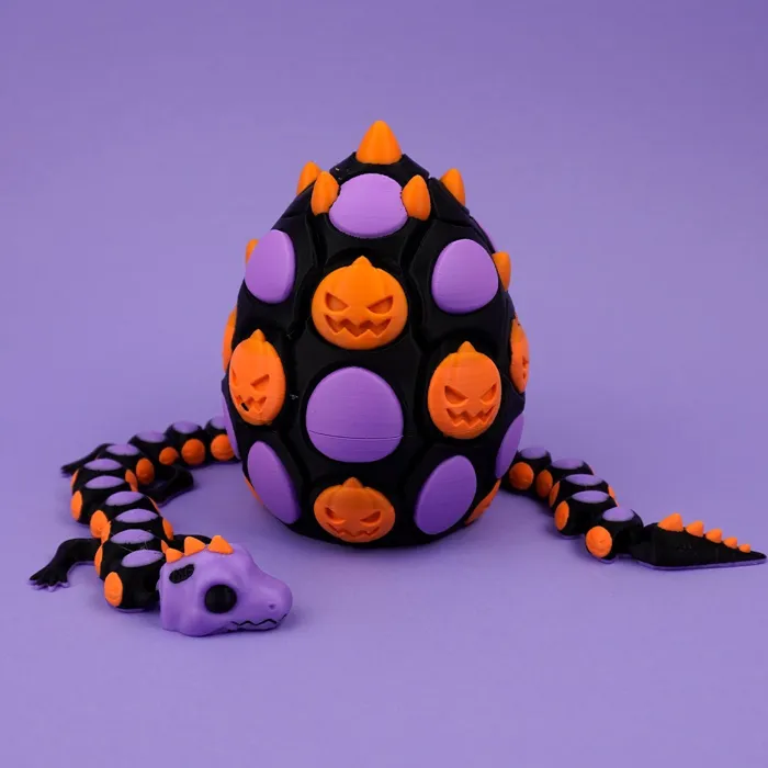 Halloween Dragon Egg - Twist Lock Box