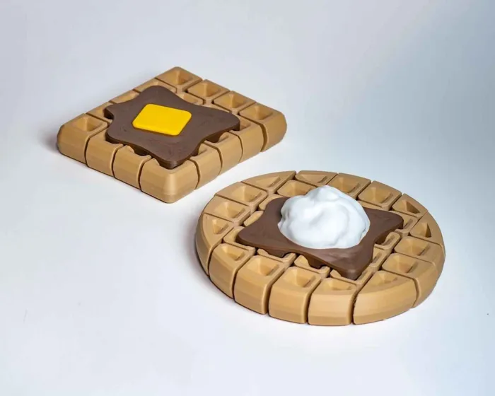 Floppy Waffle - Articulated Breakfast Waffle