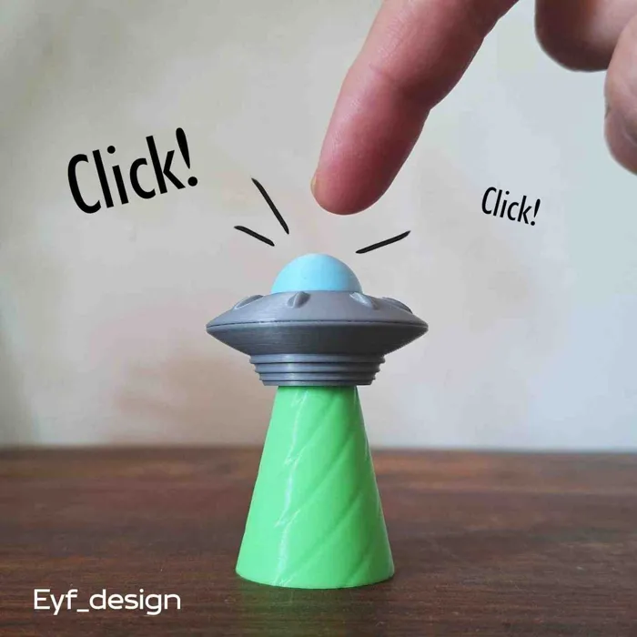 Ufo Clicker Fidet Toy