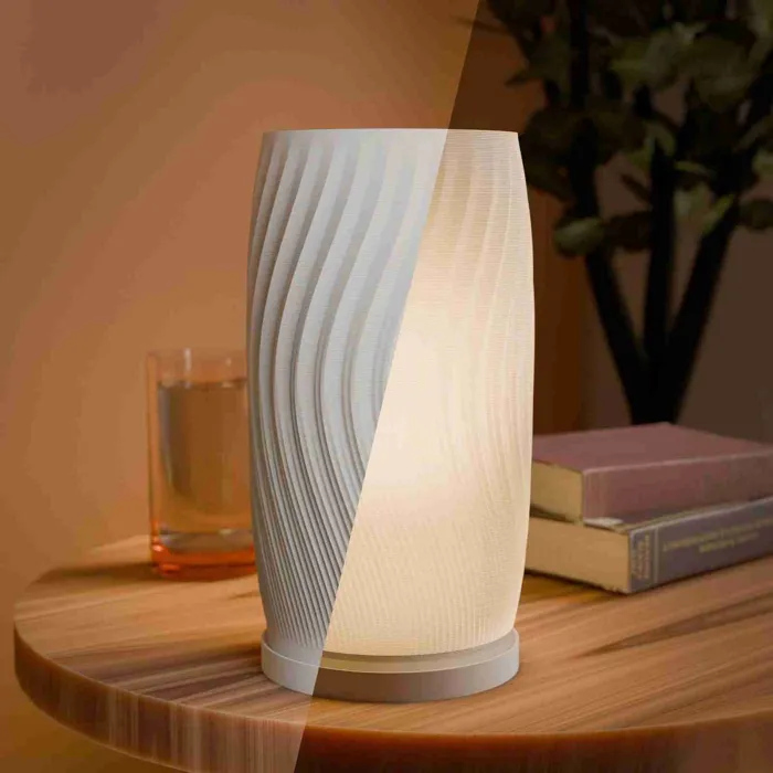 Flow Curve Lamp