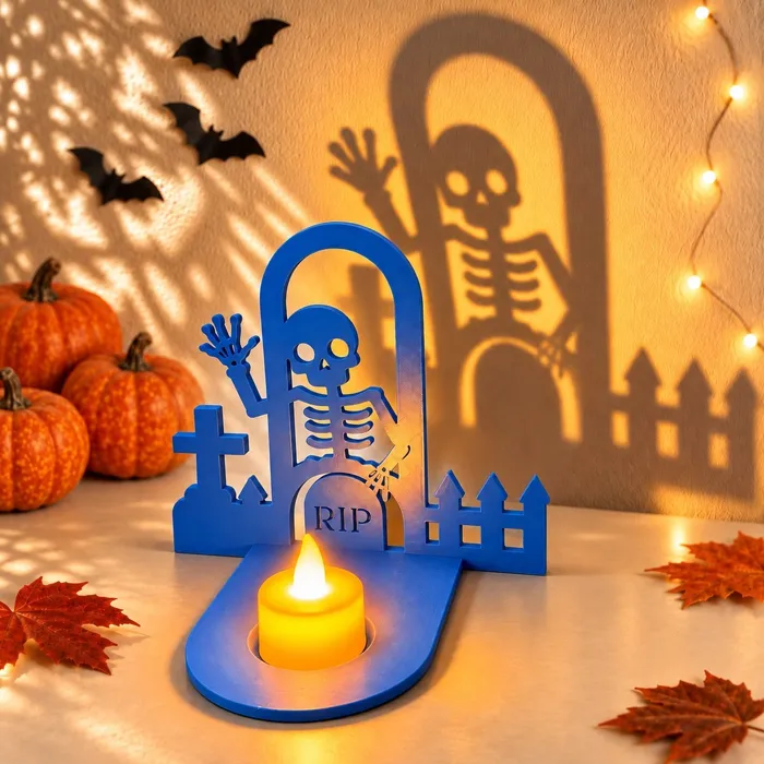 Graveyard LED Shadow Lamp