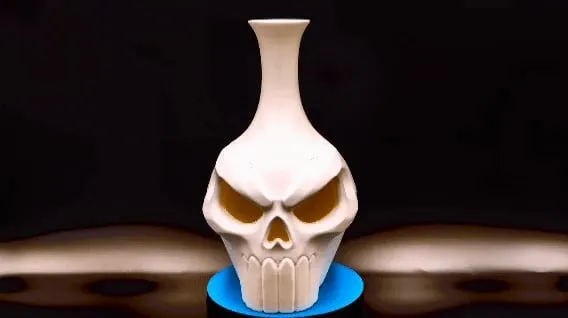 Skull Vase - No Supports