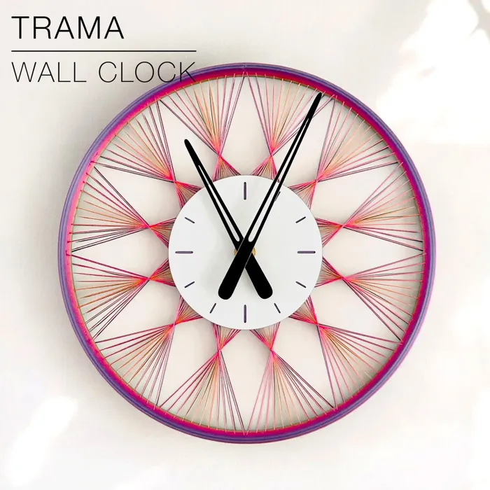 Trama | String Art Wall Clock