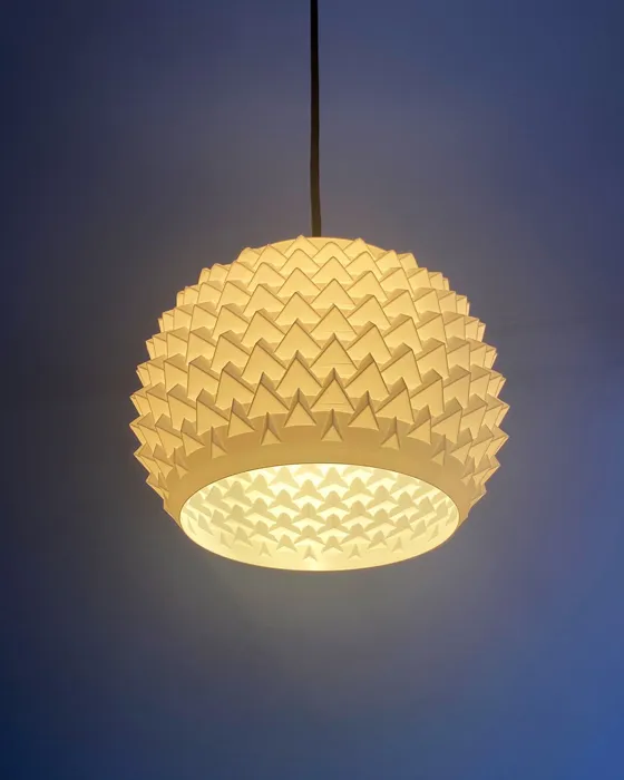 Pinn Pendant Lamp - Dragon Egg Lampshade