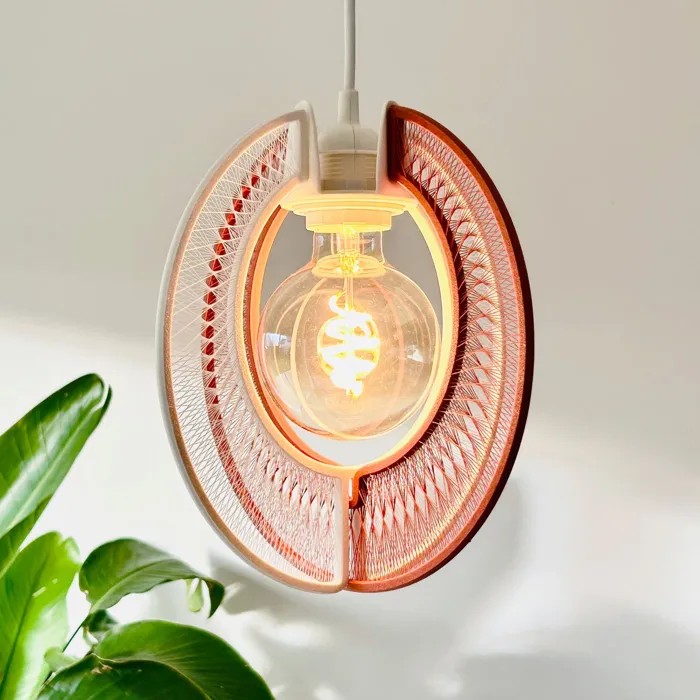 Orb Xy | String Art Pendant Light