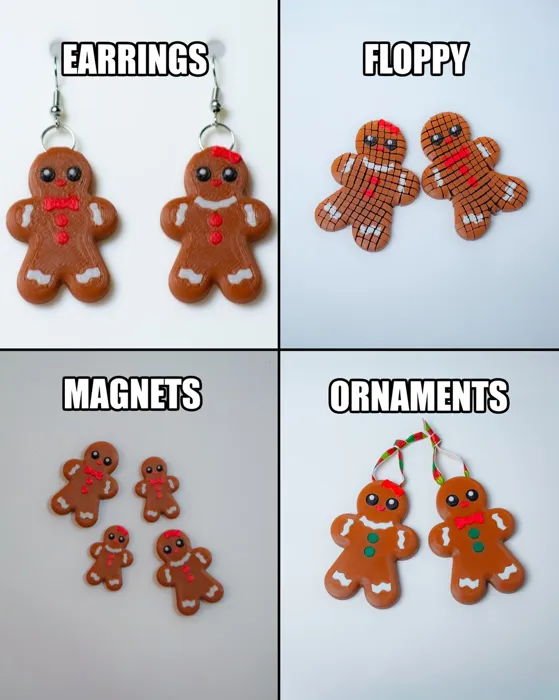 Gingerbread Couple Bundle - Gingerbread Man And Girl