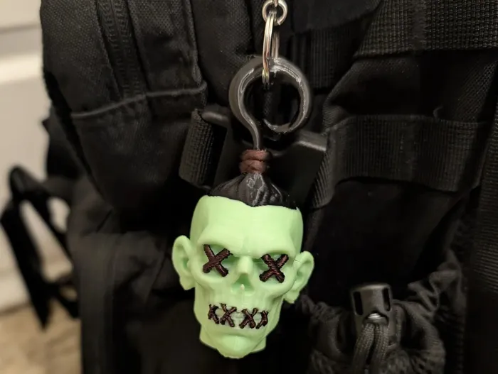 Shrunken Head Keychain - AMS Optimized