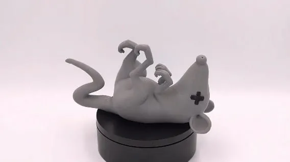 Dead Rat - Multicolor Prank Sculpture