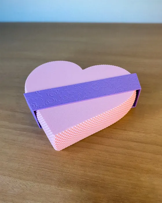 Ripple Heart Box For Valentine’s Day