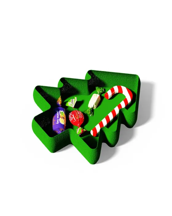 Christmas Tree Plate