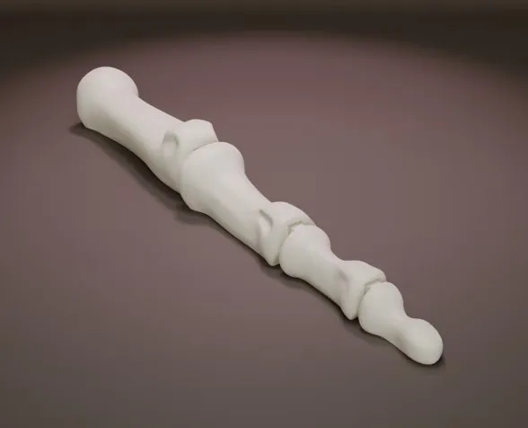 Bone Finger - Articulated Keychain Toy