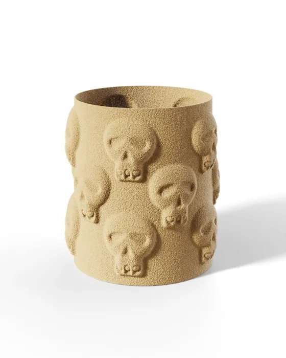 Skull Vase