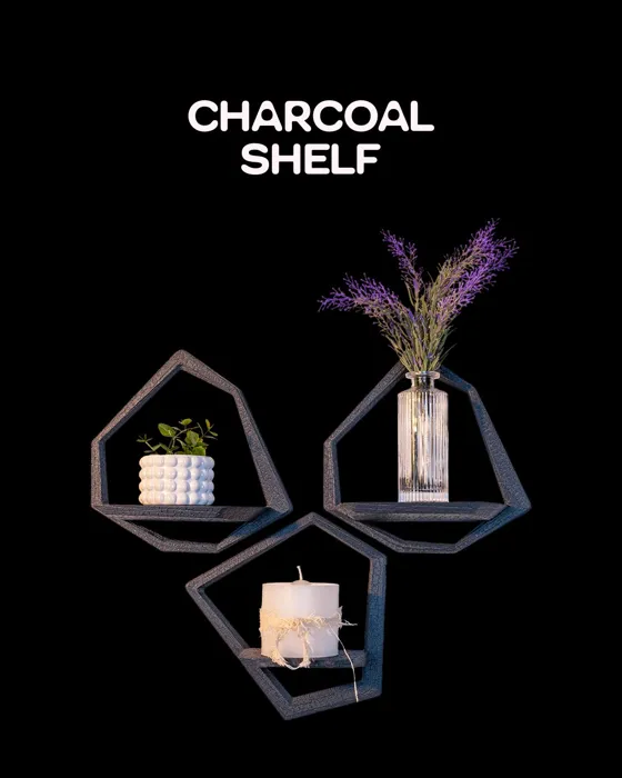 Charcoal Shelf