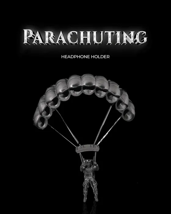 Parachuting Headphone Holder
