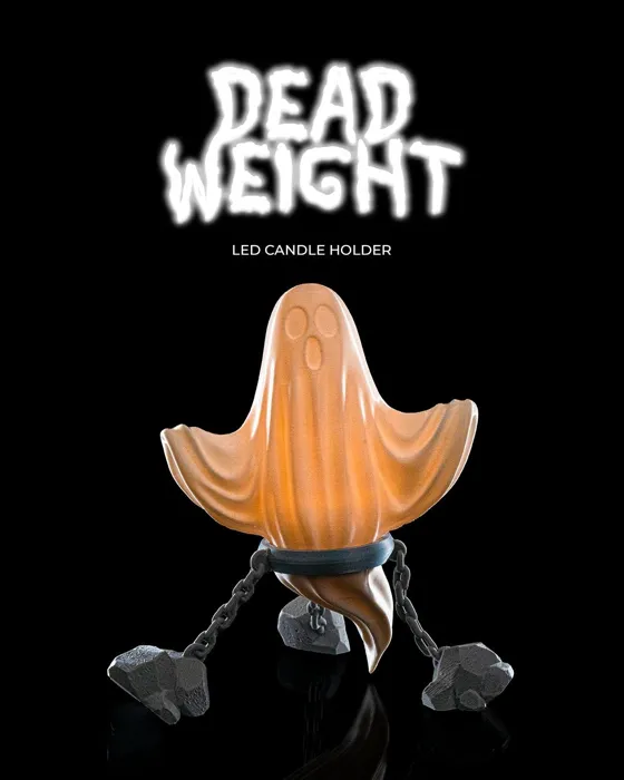 Dead Weight LED Candle Holder