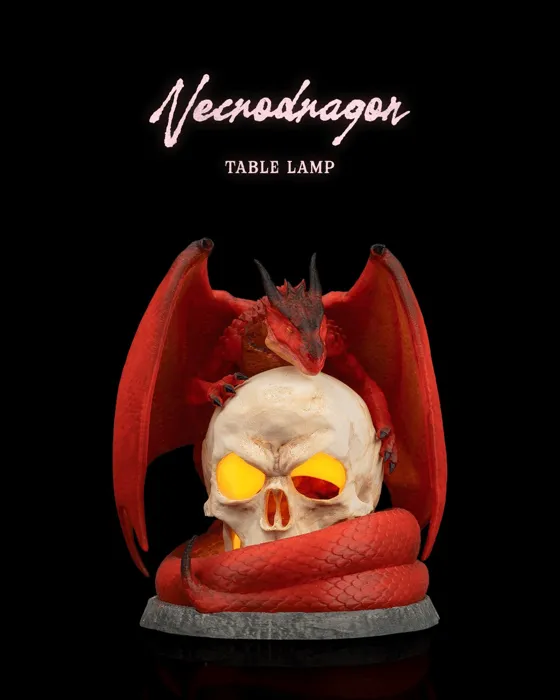 Necrodragon - Table Lamp
