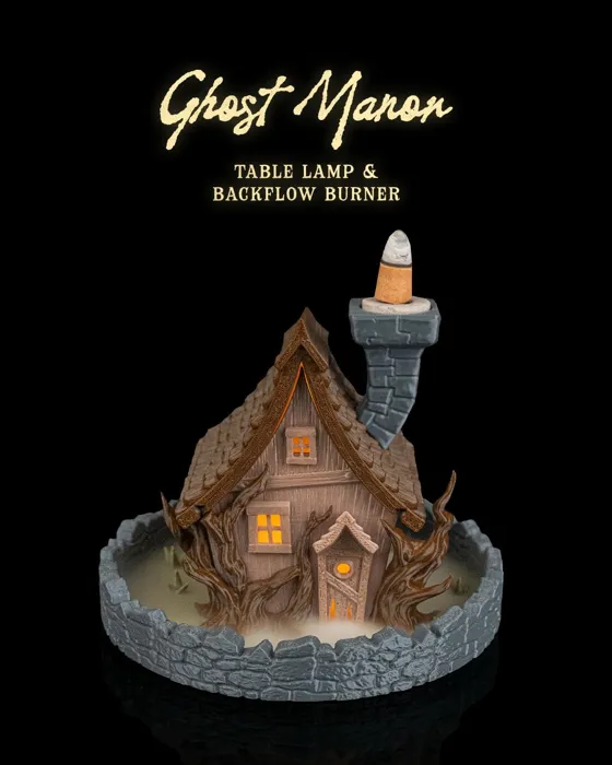 Ghost Manor - Table Lamp & Backflow Burner