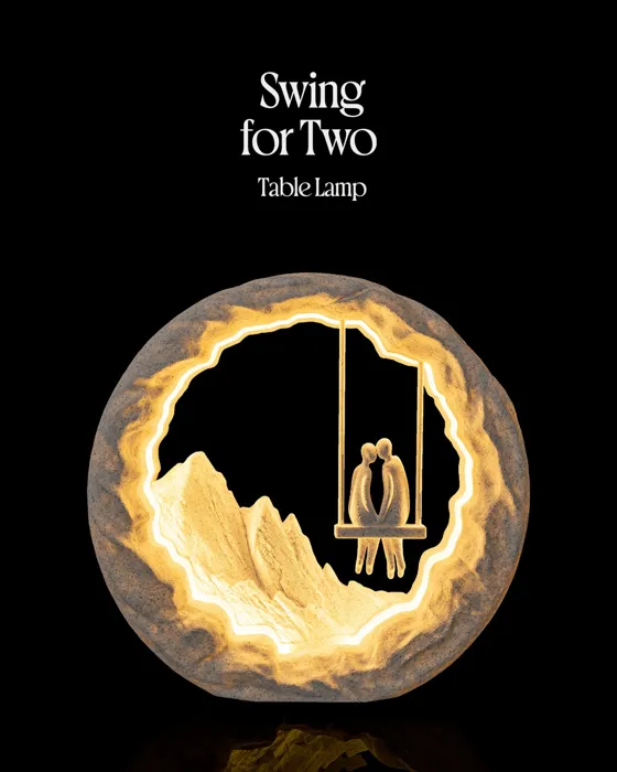 Swing for Two - Table Lamp