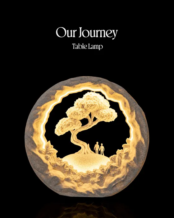 Our Journey - Table Lamp