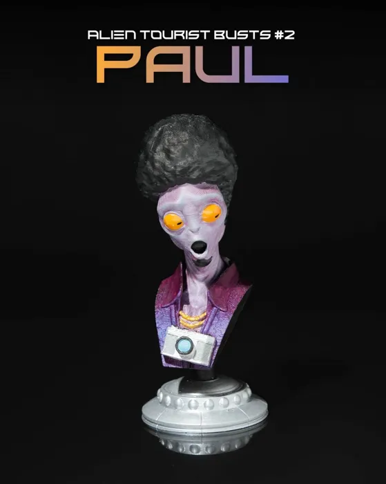 Alien Tourist Bust #2 - Paul