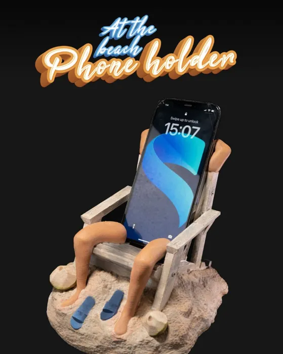 At the Beach Phone Holder