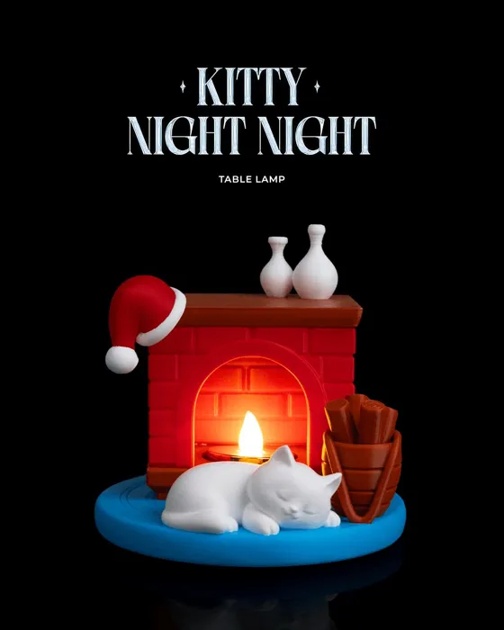 Kitty Night Night - Table Lamp