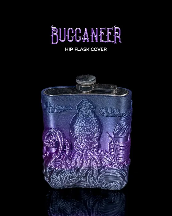 Buccaneer Hip Flask Cover