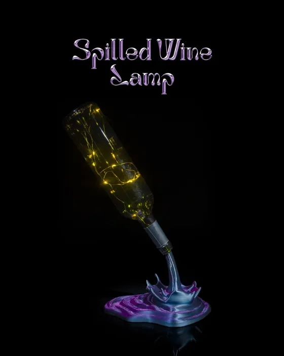 Spilled Wine Lamp