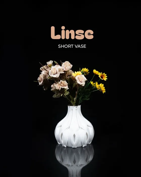 Linseshort Vase