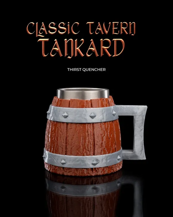 Classic Tavern Tankard Thirst Quencher