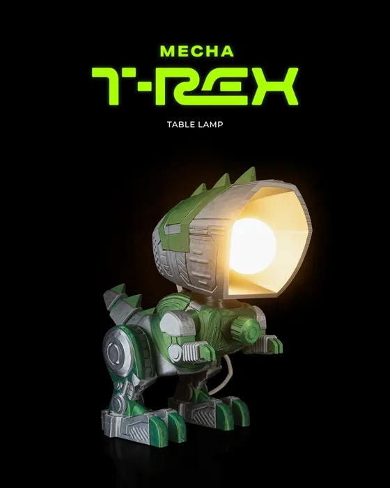 Mecha T-Rex - Table Lamp