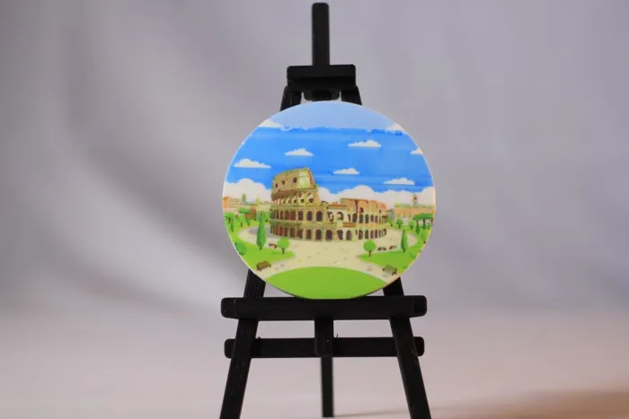 Colosseum Coaster - Seven Wonders